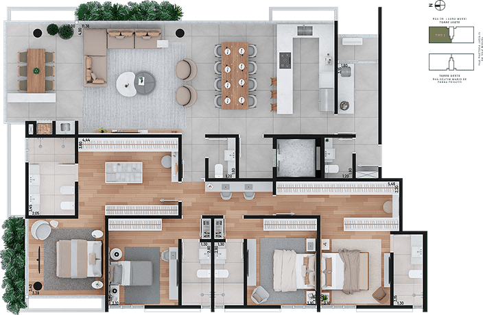Floor plan type 2