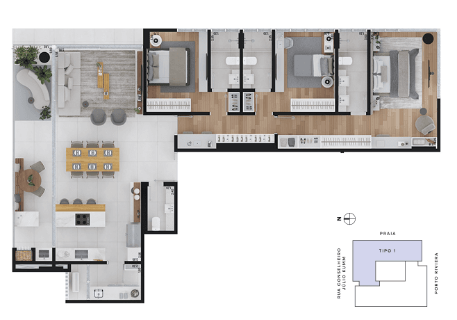 Floor Plan Type 1